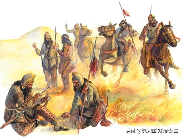 哥萨克骑兵对抗蒙古骑兵(中亚骑兵装备好)(2)