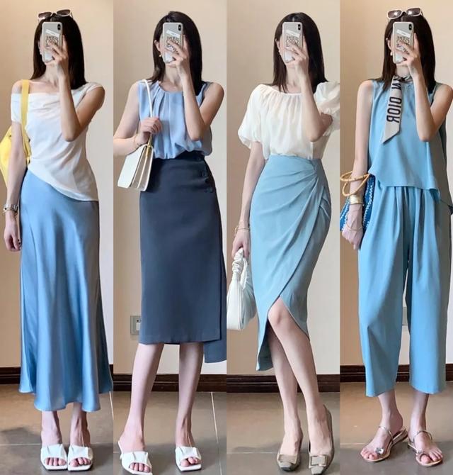 蓝色和什么色搭配起来最小清新(适合打造高级气质的蓝色系搭配)(7)