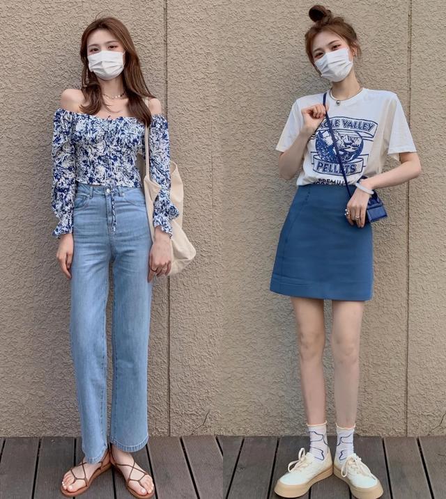 蓝色和什么色搭配起来最小清新(适合打造高级气质的蓝色系搭配)(6)