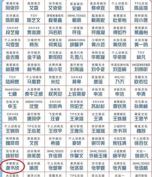 青春有你1出道排名前20