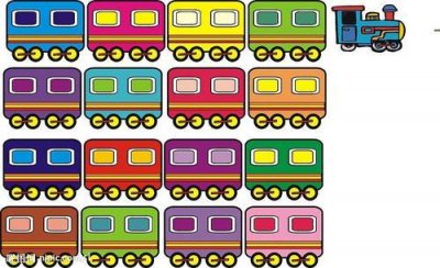 ​简笔画儿童火车车厢（火车儿童简笔画）