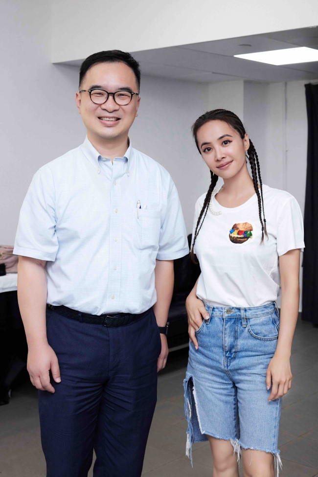 蔡依林吃爱心水饺 呼吁更多人关注