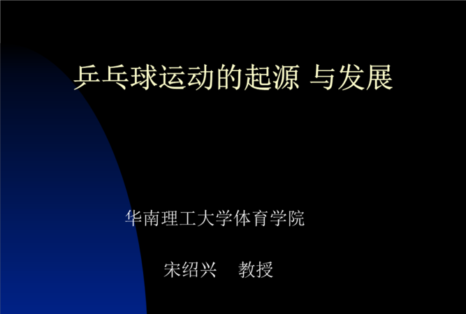 乒乓球起源于哪个国家