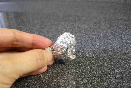 锡纸放空气炸锅内有没有正反面