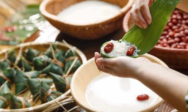 怎么包粽子好吃,第一次包粽子发朋友圈说说图3