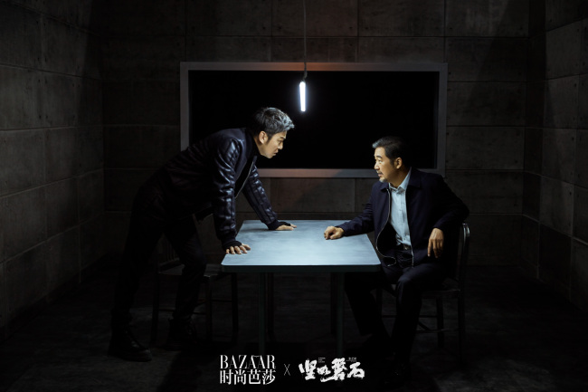 张艺谋新片《坚如磐石》全阵容芭莎大片