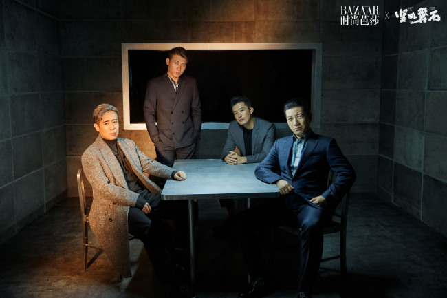 张艺谋新片《坚如磐石》全阵容芭莎大片