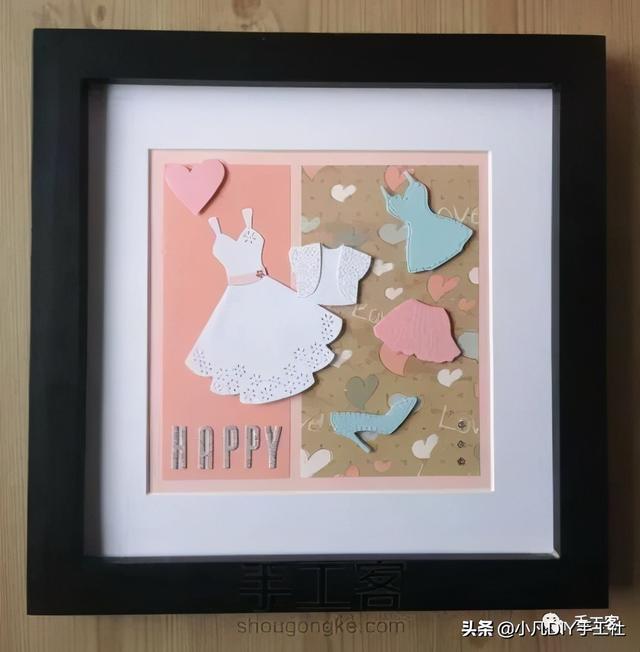 妇女节立体贺卡制作图解(图文教程女神节贺卡)(11)