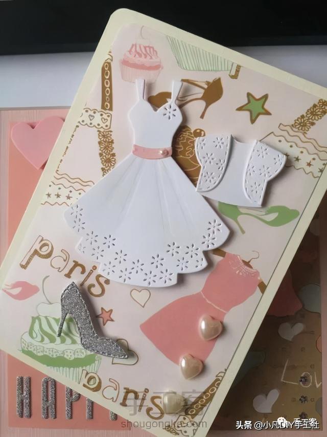 妇女节立体贺卡制作图解(图文教程女神节贺卡)(10)