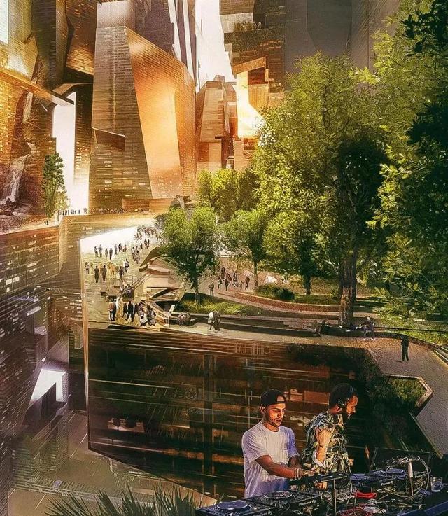 沙特世界第一高楼王国塔进度(沙特花费3万多亿要建世界上最大的建筑)(4)