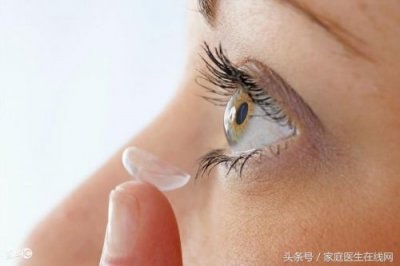 美瞳隐形眼镜的危害