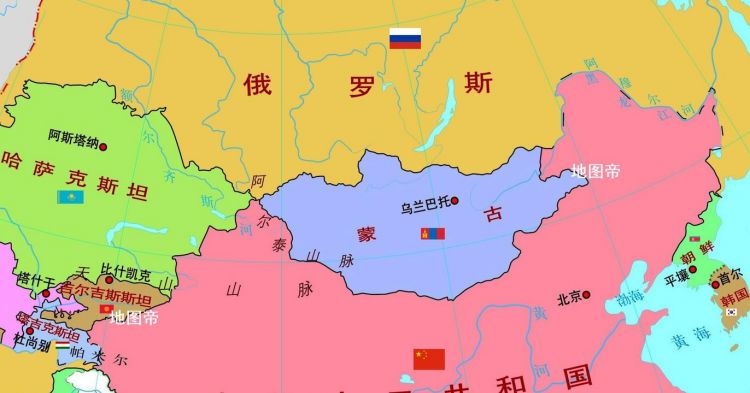 蒙古国和内蒙古文字的区别