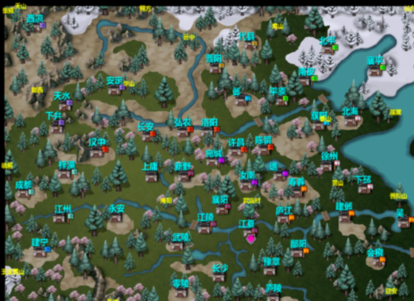 三国大时代玉龙雪山在哪,三国大时代4地图上的所有的隐藏的山洞图3