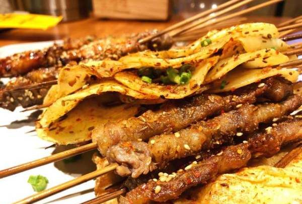 烧烤中的明筋是什么,淄博哪个区烧烤好吃图3