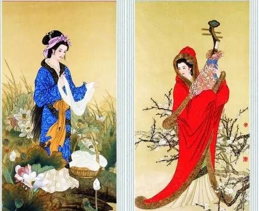 羞花闭月沉鱼落雁分别指的是谁