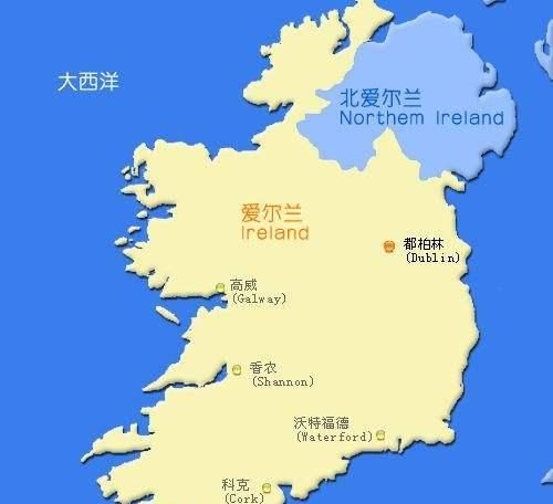 北爱尔兰和爱尔兰区别,北爱尔兰为什么要脱离爱尔兰加入英国?图2