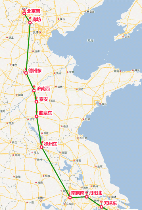 京沪高铁全长多少米