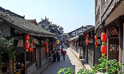 安居古镇在哪里,祠堂和寺庙有区别吗