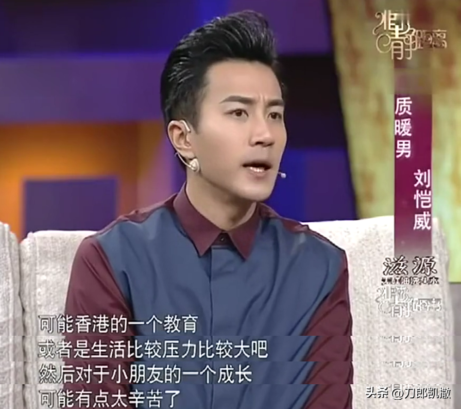 刘恺威个人资料:一个精明过头的男人