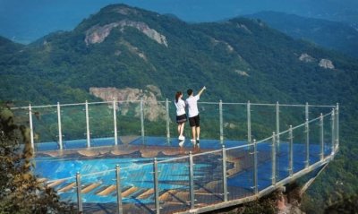 政和玻璃栈道在哪里,云台山玻璃栈道在哪个景点