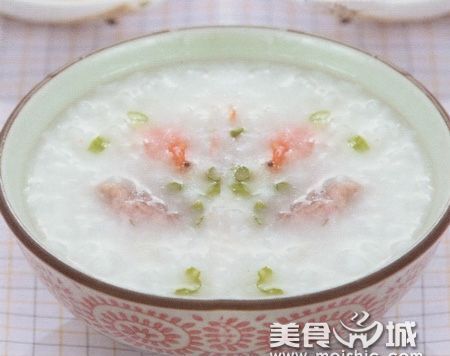 虾米瘦肉粥的做法