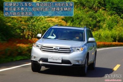 ​丰田highlander汉兰达价格，丰田highlander是什么车