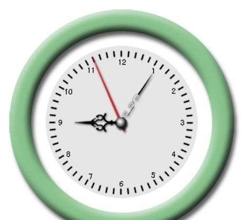 秒钟转一圈是多少秒