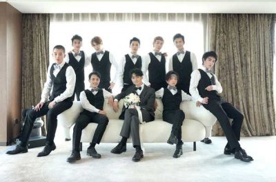 左立恋爱8年终娶熊小玥 13快男齐聚力挺兄弟婚礼