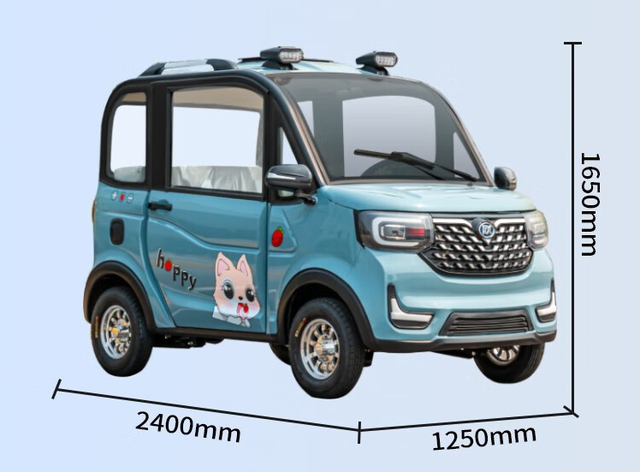 1万元左右，这3款低速四轮电动车，最大续航360里，适合家长接娃-