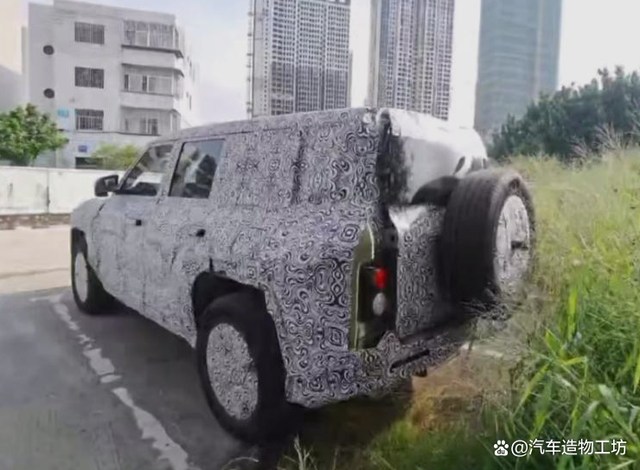 比亚迪新品牌新车专利图曝光，比卫士更硬派，定位高端越野SUV-