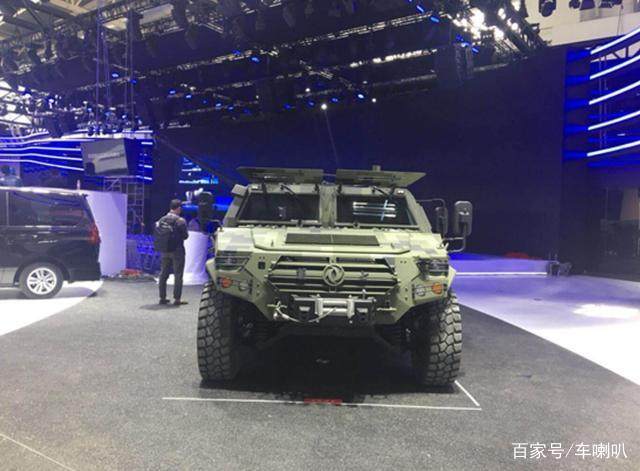 这才是真正的SUV 军用版东风猛士现身北京车展-