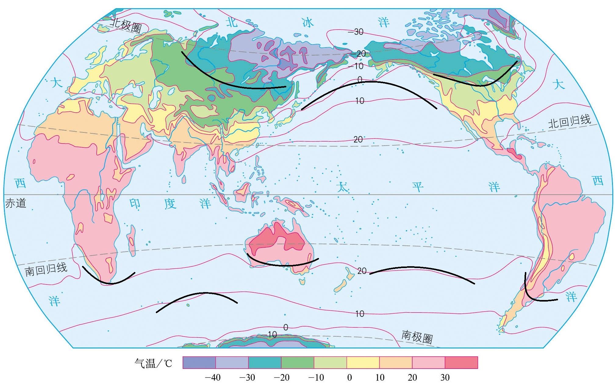 等温线是什么意思(等温线的凸向规律)