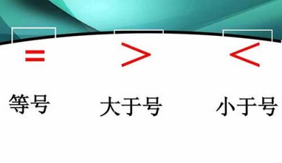 ​大于号和小于号怎么区分，4个区分大小于号的方法
