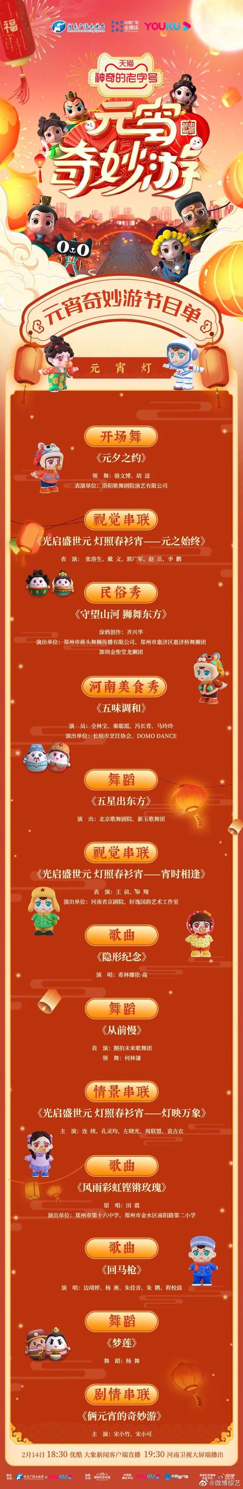 2022元宵节晚会节目名单(2022元宵晚会节目单出炉)(4)