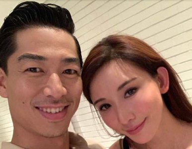 林志玲老公婚后首次现身 表示自己很幸