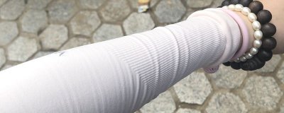 冰袖为什么带着是凉的