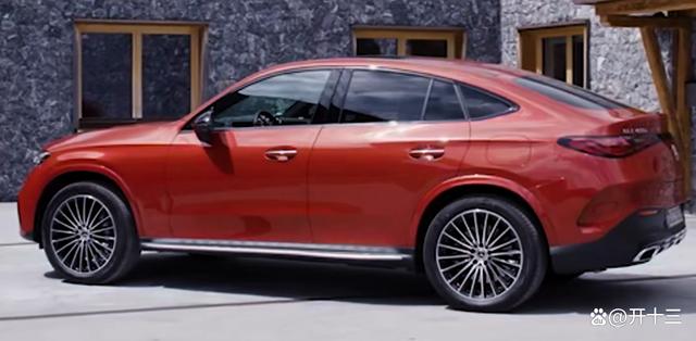 2024新款奔驰GLC轿跑400e 4MATIC 外观 内饰-