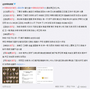 中国电视好演员名单曝光,鞠婧祎唐嫣等人上榜,杨幂赵丽颖落选