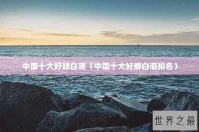 ​中国十大好牌白酒（中国十大好牌白酒排名）