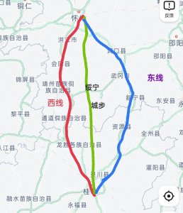 暗流涌动,怀桂高铁路线之争,背后博弈十分激烈