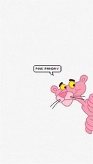 粉粉惹人爱,粉红豹系列手机壁纸