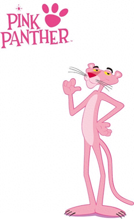 粉粉惹人爱,粉红豹系列手机壁纸