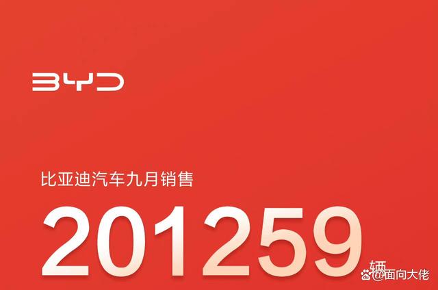 国产车首次突破“20”万辆！比亚迪9月销量公布-