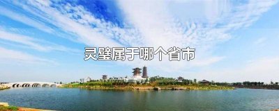 安徽省灵璧县属于什么市 安徽灵璧县属于哪个市的
