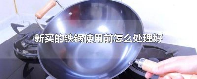 新买的铸铁锅使用前怎么处理好 新买的铁锅使用前怎么处理好电磁炉