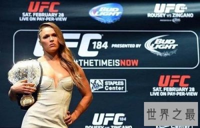 ​世界十大最佳女子UFC战士，龙达.鲁西排行第一！