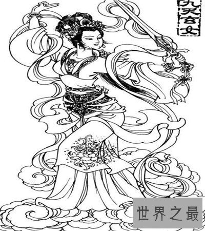 九天玄女天界排名：中国版的战斗女神 和女娲不是同一人