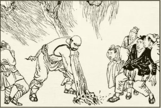 倒拔垂杨柳是谁拔的(倒拔垂杨柳故事梗概)