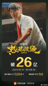 电影《热辣滚烫》票房突破26亿