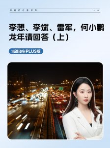 李想、李斌、雷军,何小鹏,龙年请回答(下)